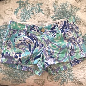 Lilly Pulitzer size 2 shorts